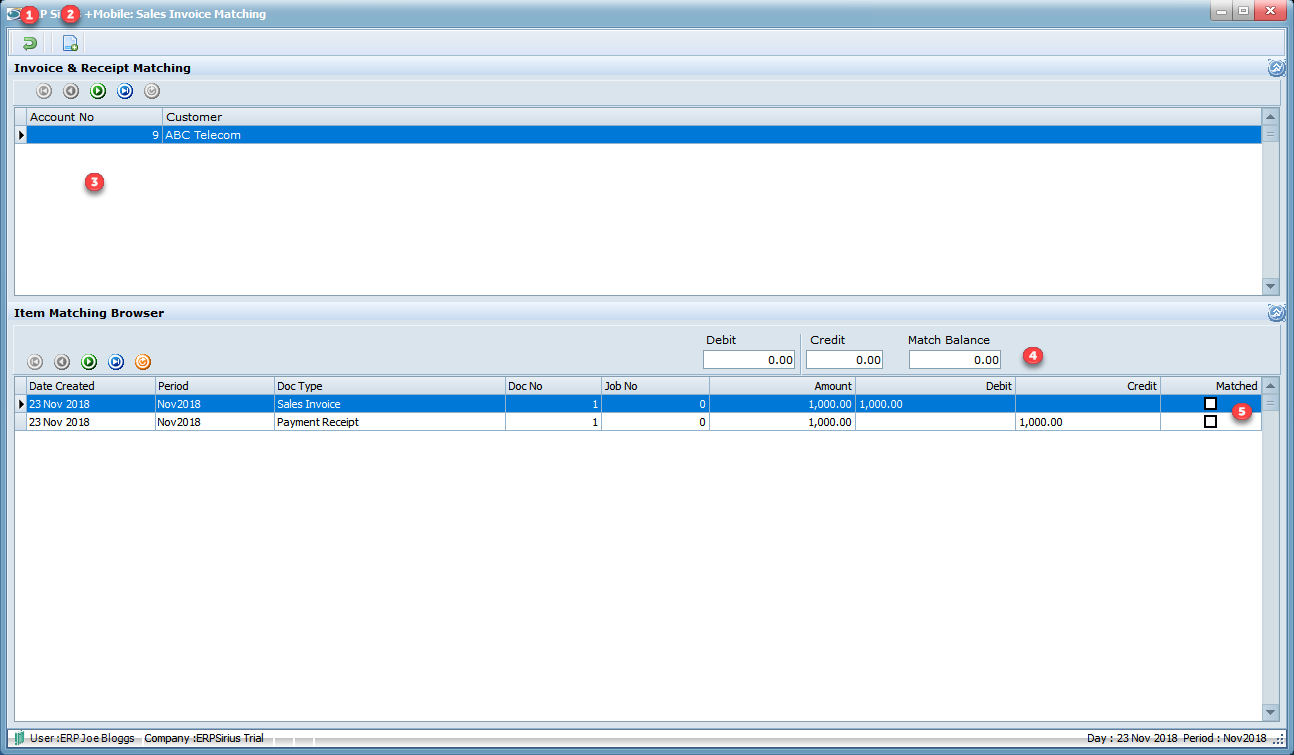 InvoicePaymentMatching